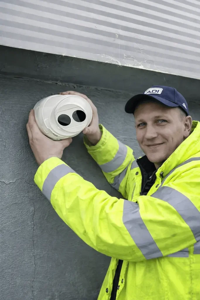 CCTV Installation in Middlesbrough | Expert Security Systems 7 Gary Pearce doing a